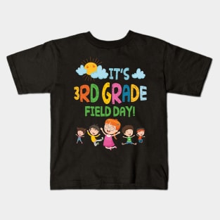 Student Senior It's 3rd Grade Field Day Class Of School 2022 Kids T-Shirt